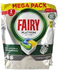 Ranking Fairy Platinum Lemon Tabletki Do Zmywarki 73Szt. Jakie tabletki do zmywarki? Ranking