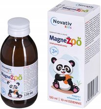 Zdjęcie Medicinae Novativ Kids Magnezoo Po 3 Roku Życia Smak Pomarańczowy 120ml - Inowrocław
