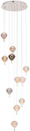 Maxlight Select Wisząca Lampa Kaskada Palloncini Led 66W 3000K Chrom (P0526D)