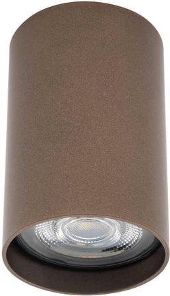 Nowodvorski Punktowa Sufitowa Lampa Mono Tuba Metalowa Brązowa (10806)