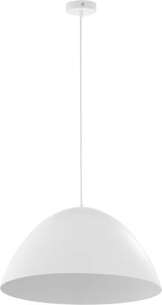 Tk Lighting Lampa Sufitowa Wisząca Faro New White Zwis Biała Minimalistyczna E27 6003
