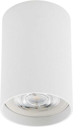 Nowodvorski Lampa Punktowa Sufitowa Mono Tuba Minimalistyczna Metalowa Biała (10802)