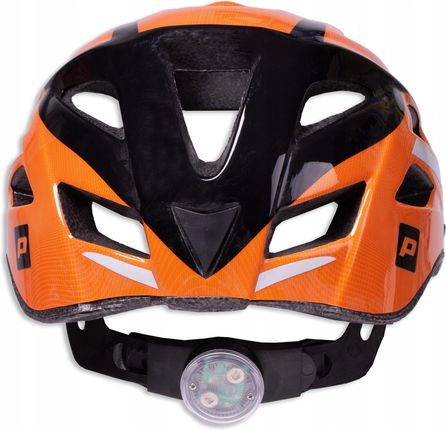 Kask Rowerowy Damski Męski Regulowany Z Oświetelniem Led - zdjęcie 2