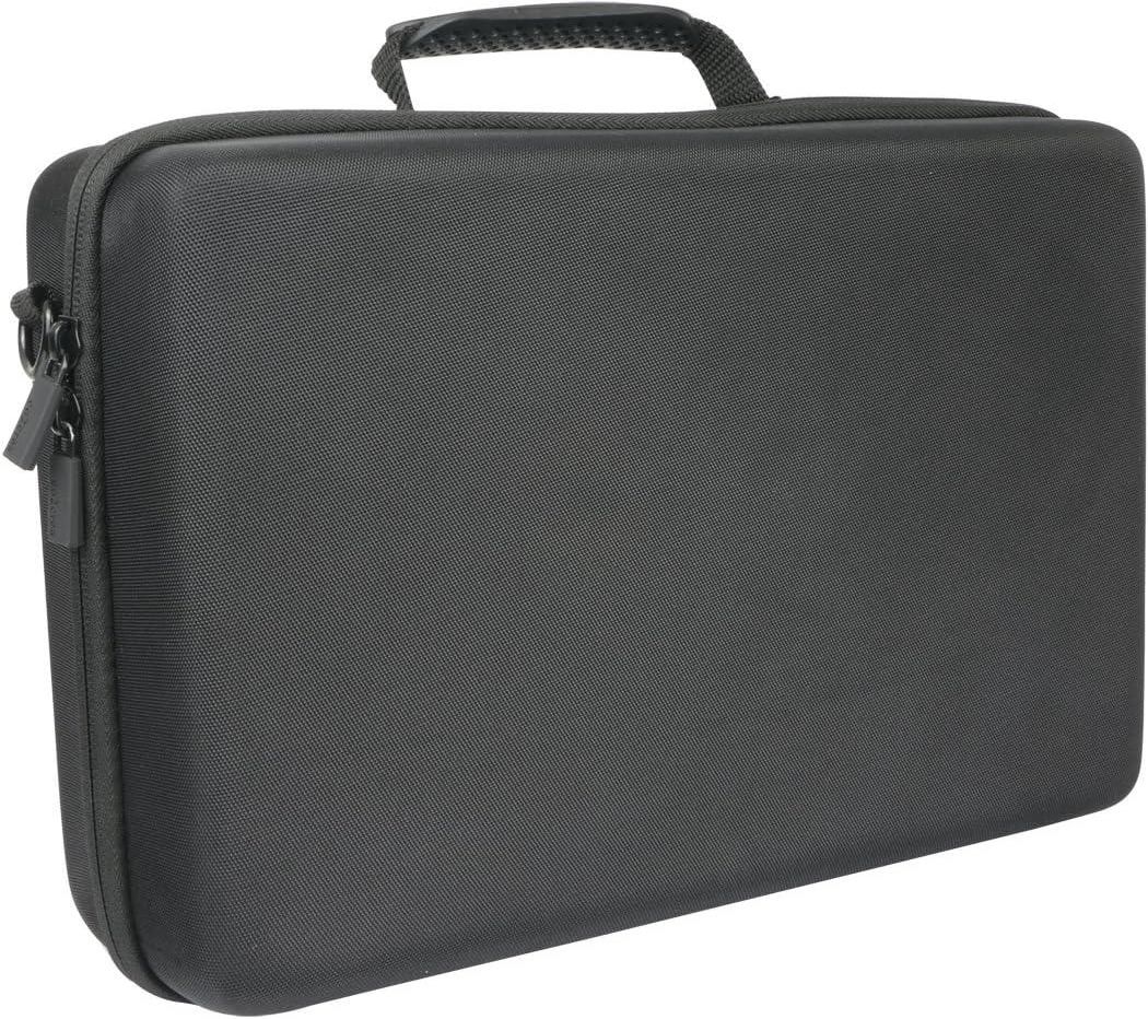 Co2CREA Valise Rigide De Transport Pour Canon PIXMA IP110 / TR150 Imprimante Portable - Protection Choc, Poussière & Eau, Noir