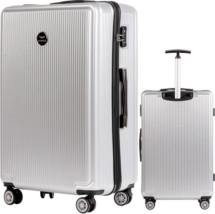 Wings walizka duża bagaż podróżny Policarbon na 4 kółkach