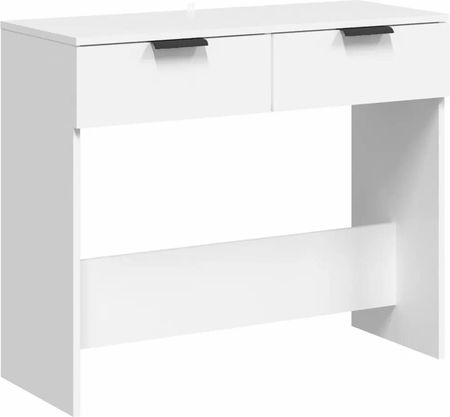 Zakito Stolik Konsolowy Z Miejscem Do Przechowywania Biały 90X36X75 Cm