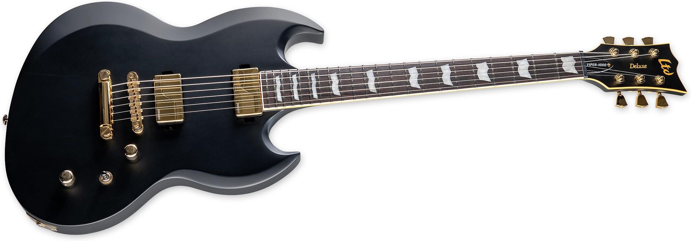 ESP LTD Viper-1000 Vintage Black - ESP - Gitary elektryczne