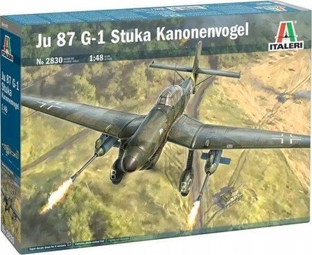 Italeri Model Plastikowy Ju 87G 1 Stuka Kanonenvogel 1/48 2830