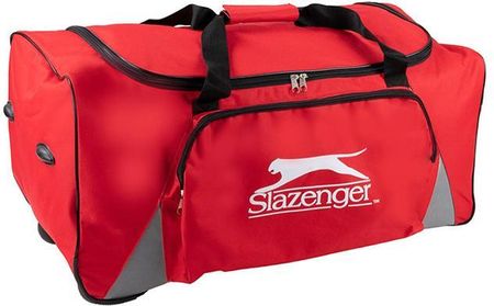 Slazenger - Torba podróżna sportowa na kółkach (czerwony)