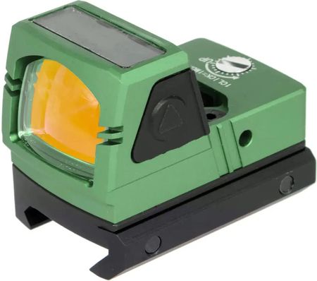 Kolimator Jj Airsoft Xforce Mini Solar Powered Green