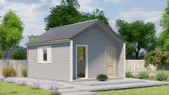 Domek Letniskowy Ogrodowy Całoroczny 7,5X4 15mm