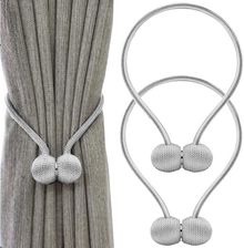 Zdjęcie Klamry Ozdobne Spinki Upięcia Do Zasłon Firan Na Mocny Magnes Magnetyczne - Wiązów