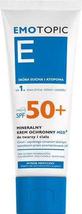Pharmaceris Emotopic Krem Do Twarzy I Ciała Dermo Ochronny Mineralny Spf 50+ Od 1. Dnia Życia 75ml