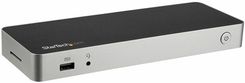 Startech.Com stacja dokująca Przewodowa USB 3.2 Gen 1 (3.1 Gen 1) Type-C Czarny, Srebrny (DK30CHDPPDUE)