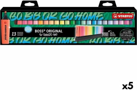 Stabilo Zestaw Markerów Fluorescencyjnych Boss Snooze Wielokolorowy (5 Sztuk) (S8434195)