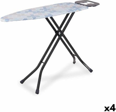 Kipit Deska Do Prasowania Niebieski Beżowy Szary Metal Abstrakcyjny 110X38X92Cm 4Szt. (S3626588)