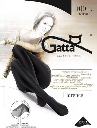 Rajstopy Gatta Florence 100 3D 2 czarny