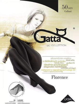 Rajstopy Gatta Florence 50 3D 2 czarny