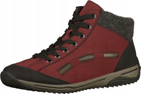 Rieker botki damskie płaski obcas rozmiar 38