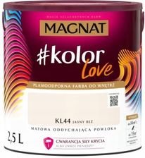 Zdjęcie Magnat Kolorlove Kl44 Jasny Beż 2,5l - Obrzycko