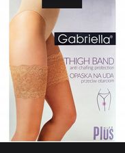 Zdjęcie GABRIELLA Opaska na uda koronka 3/4 / Nero - Grodzisk Wielkopolski