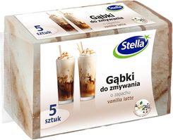 Zdjęcie Stella Gąbki Do Zmywania O Zapachu Vanilla Latte 5Szt. - Małomice