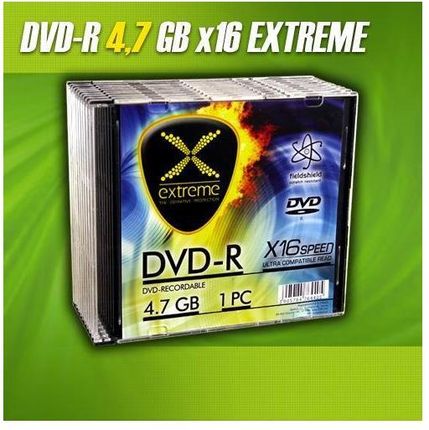 Esperanza DVD-R EXTREME 16x 4,7GB (Slim 10) (5905784764399)