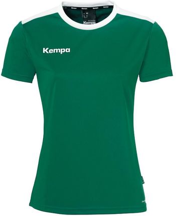 Koszulka Meczowa Emotion 27 Women Kempa - Ciemny Zielony/Biały