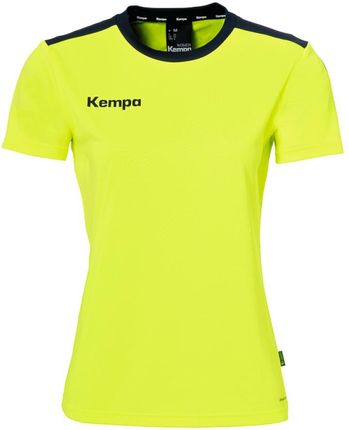 Koszulka Meczowa Emotion 27 Women Kempa - Neonowy Żółty/Granatowy