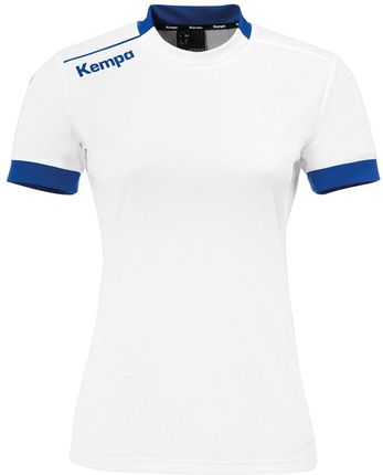 Koszulka Meczowa Player Women Kempa - Biały/Ciemny Niebieski