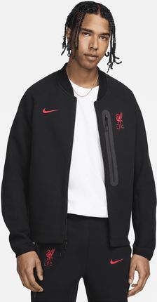 Męska kurtka piłkarska Nike Liverpool F.C. Tech Fleece - Czerń