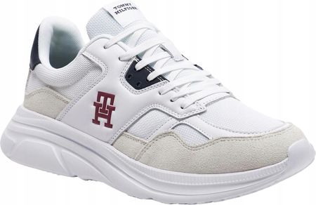 Buty sportowe męskie Tommy Hilfiger Modern Runner FM0FM04937 YBS białe