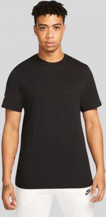 Koszulka Męska Nike Sportowa Czarna Bawełniana