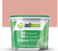 Farba Adeco Elewacyjna Silikatowo Silikonowa Fasada Różowy