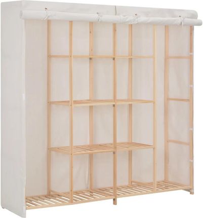 Zakito Home Szafa Organizer 173X40X170Cm Biały