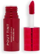 Makeup Revolution London Pout Tint Nawilżająco-Tonujący Błyszczyk Do Ust 3ml Odcień Sizzlin Red