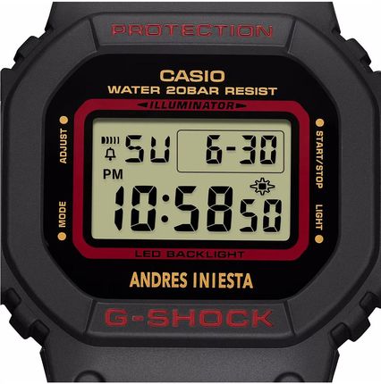 G-Shock DW-5600AI-1ER Original Andrés Iniesta Master The Game Limited Edition - zdjęcie 2