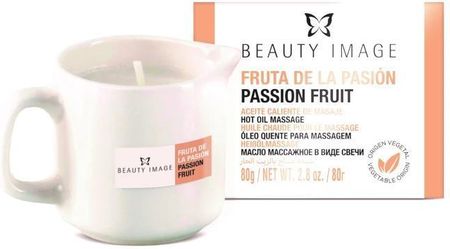 Beauty Image - świeca gorący olejek do masażu PASSION FRUIT