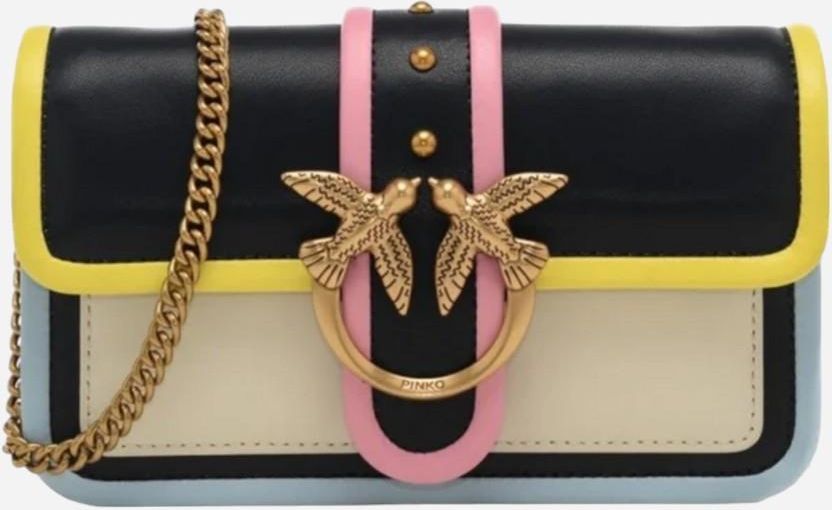 【12月スーパーSALE 15%OFF】 100061A1K1-Zz2Q One Love Naturalnej Skóry Ze Damska Crossbody Torebka Pinko  Ceneo.pl - opinie i Ceny - Wielokolorowa イヤホン
