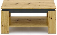Signal Ława Agava Dąb Artisan Antracyt 90X50 Loft (AGAVADAAT90)