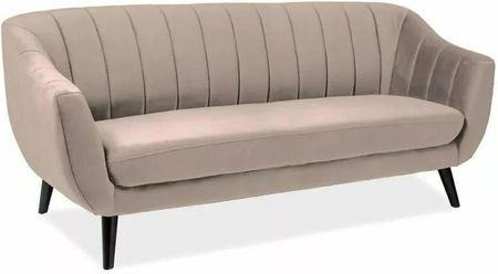 Signal Sofa Elite 3 Velvet Beż Bluvel 28 Wenge (ELITE3V28BE)