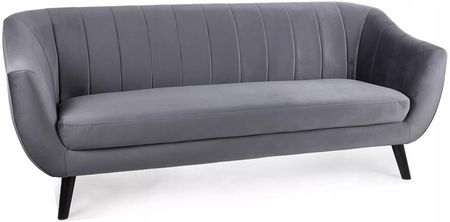 Signal Sofa Elite 3 Velvet Szary Bluvel 14 Wenge (ELITE3V14SZ)