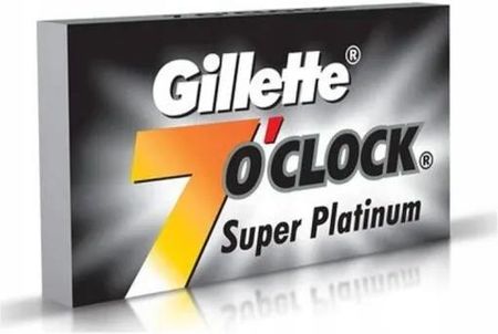 Gillette 7 O'Clock Super Platinum 10 szt