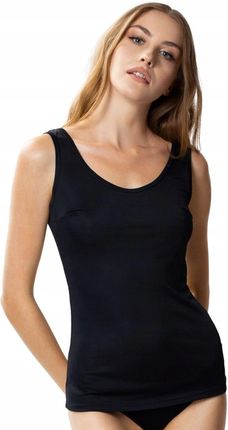 Koszulka damska podkoszulek Caroline : Kolor - czarny, Rozmiar - 46