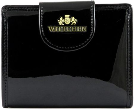Portfel damski portmonetka Wittchen kolekcja Verona CZARNY
