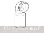 Zdjęcie Grohe Kolanko odpływu DN80 42946000 - Ząbki