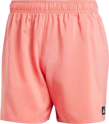 Spodenki kąpielowe męskie adidas Solid CLX Short-Length koralowe IR6223