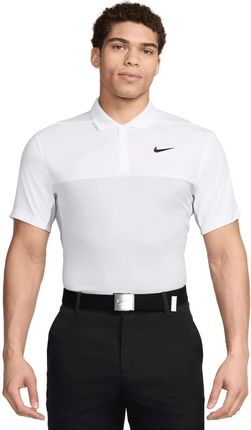Nike Dri-Fit Victory+ Mens Polo White/Light Smoke Grey/Pure Platinum/Black XL Koszulka Polo