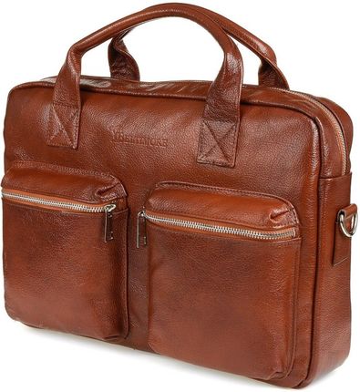 Beltimore torba męska skórzana Duża brązowa laptop J15 brązowy, beżowy