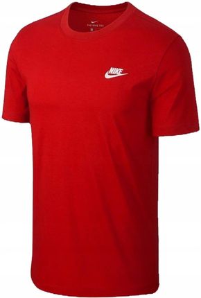 Nike t-shirt koszulka męska sportowa czerwona bawełniana 827021-611 S